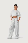 Adult Grey Destination Wide Sweat Pants