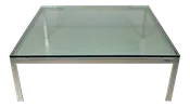 Coffee Table by Jacob Epstein Table with Floating Glass Top