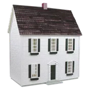 1/2 Inch Scale Colonial Dollhouse Kit