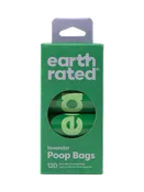 Earth Rated Lavender PoopBags 120ct — Jeffrey's Natural Pet Foods