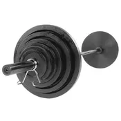 Body-Solid Black Cast Iron Olympic Set