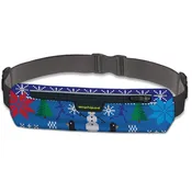 Amphipod Microstretch Lux Belt - Blue Snowman - 2342-14