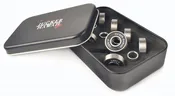 JUCKER HAWAII Longboard Bearings ABEC 5 Black