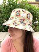 Butterfly Reversible Bucket Hat