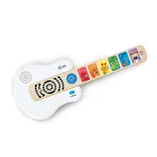 Baby Einstein + Hape Rock & Strum Magic Touch Guitar Toy, Ages 6+ Months