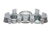 114 Pc VEB Colditz German Porcelain China Dinnerware Serving Set