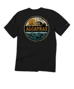 Alcatraz Sharks - Black Short Sleeve Crewneck T-Shirt