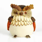 Fall- Owl ornament 7.9"