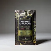 72% Peru Dark 50g - Award-Winning Craft Chocolate Bars