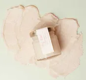 Big Bare® Organic Whipped Shea Butter Body Polish 1.5 oz - Glass Sample