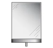 11″H x 8-1/2″W Acrylic Sign Holder w/ 3/8″ Fitting