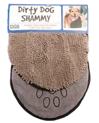 Dirty Dog Shammy Towel, Grey