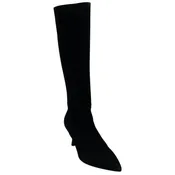 AGL Black Suede Ide Tall Boots