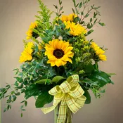 The Seminole Florist Honey Bee Sunflower Bouquet