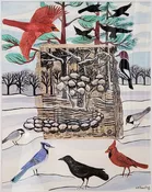Sharing The News — Portage Hill Art Gallery