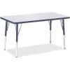 Berries Adult Height Color Edge Rectangle Table