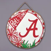 Alabama Burlap Hanger