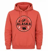 Alaska Adventure Awaits Adult Hoodies