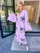ALL SEEING EYE KIMONO - PURPLE