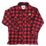 Big Woods Bucks Heavyweight Wool Guide Shirt Jacket - 34.4oz