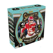 2025 Panini Select Football Trading Cards Mega Box Pink Prizm Shock 7pk - 42 Cards Total