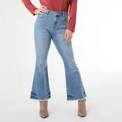 Bambu Soft Flare Ankle w/ Bottom Distressing