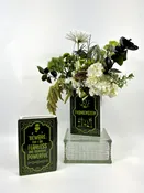 Arrangement in Halloween Book Vase