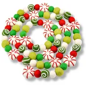 8 Feet Long Christmas Candy Ball Garland