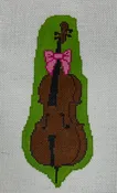 FD432 Holiday Cello Ornament