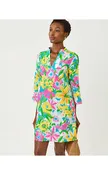 Annadetta Linen Tunic Dress - Multi Lovely Lilly