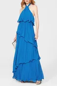 Ariel | Pleated Georgette Gown