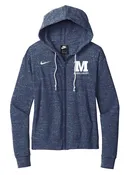 Ladies Gym Vintage Full-Zip Middlebury Hoodie