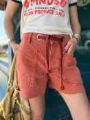 Free People Moxie Shorts in Sunset