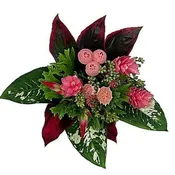 Pink Anana Large Tropical Bouquet