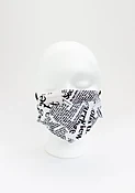 Designer Fashion Face Mask Face Covering Reusable Adjustable News Paper — IDIL VICE Fashion