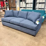 Blue Fabric Sofa