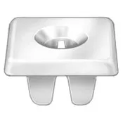 GM Nylon License Plate Nut
