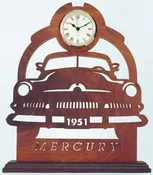 1951 Mercury Clock Pattern