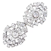 Crystal Rhinestone Button