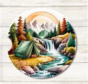 Camping - Car Coaster Transfer