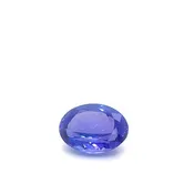 20.4ct AAAA Tanzanite Oval: A Sapphire-Blue Masterpiece