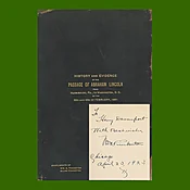 Allan Pinkerton, History and Evidence of the Passage of Abraham Lincoln from Harrisburg, Pa. to Washington, D. C...