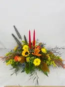 AUTUMN GLOW CENTERPIECE