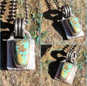 #8 Turquoise Pendant — Historic Santa Fe Foundation