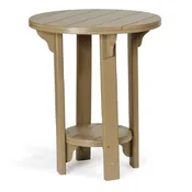 30" Amish Outdoor Patio Round Counter Table