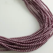 2mm Czech Pearl Orchid 150 pcs