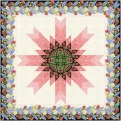 Indian Paintbrush Star - Jackie Robinson - Animas Quilts