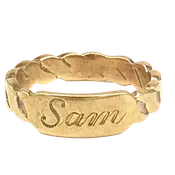 Vintage 14K GOLD Ring "Sam"