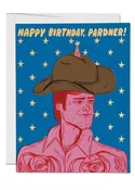 HAPPY BIRTHDAY PARDNER GREETING CARD
