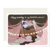 “Happy Birthday to My Favorite Introvert” card